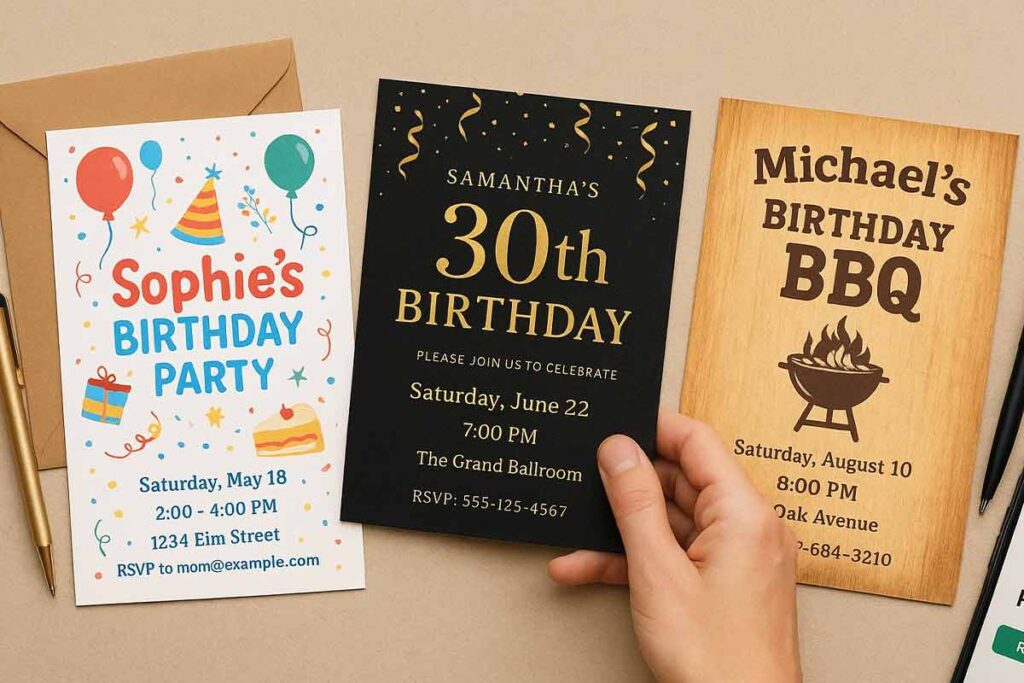 Personalized Birthday Templates