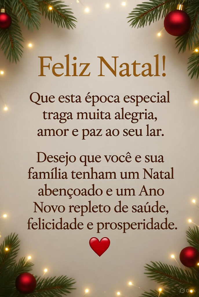 Portuguese Family Christmas Wish
