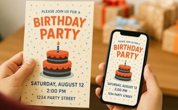 print vs digital birthday flyers