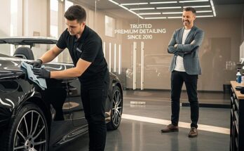 professional car detailing flyers for premium services