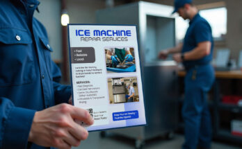 Professional Machine Flyers for Service Companies