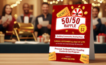 Professional Raffle Flyers for Provider Credibility