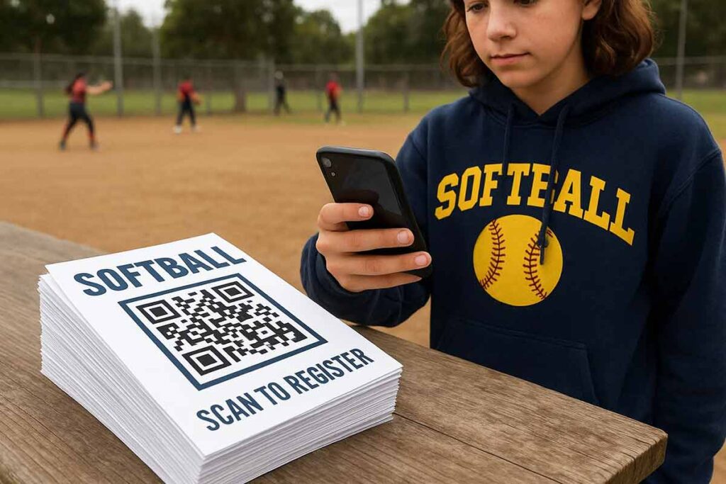Interactive QR code integration examples