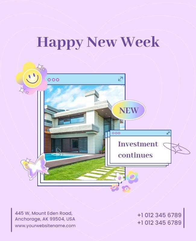 Real Estate Investment Property Flyer Template