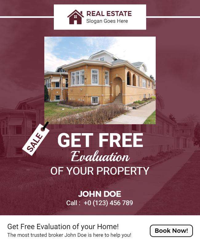 Property Evaluation Service Flyer Template