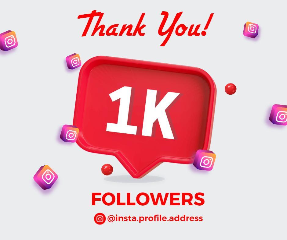 Red And White Followers Facebook Thanksgiving Image