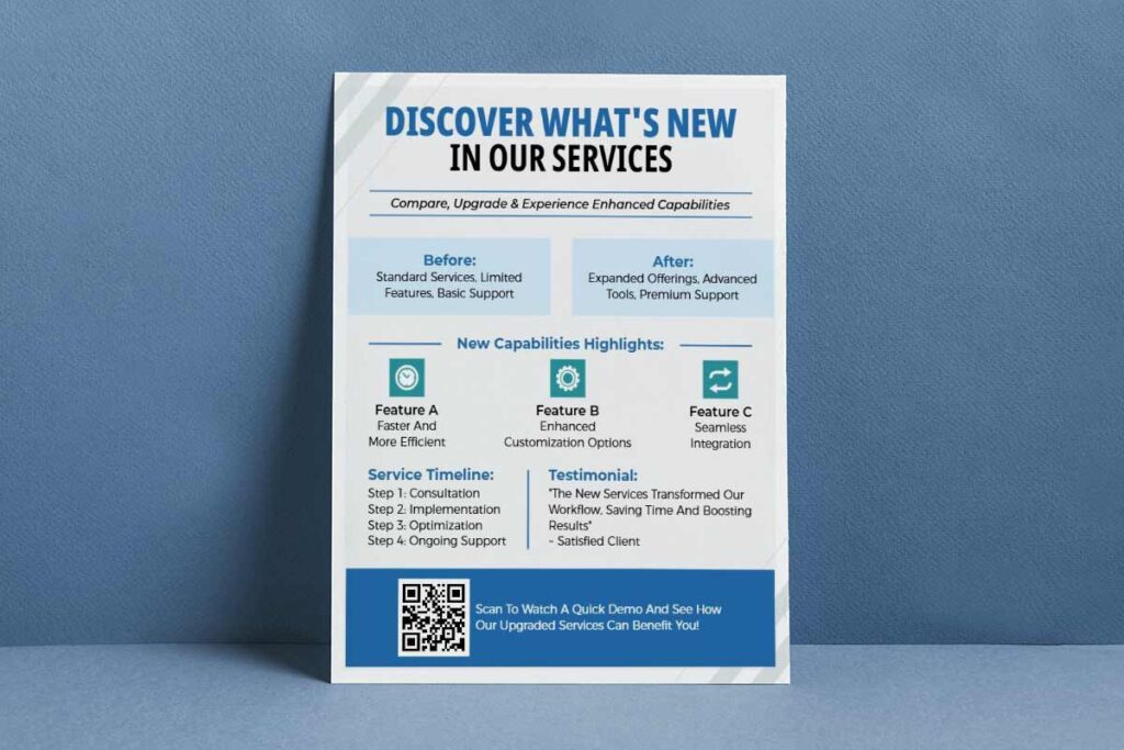 Referral Network Building Business Collaboration Flyer Template