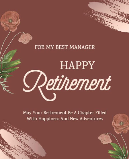 Retirement Greetings Flyer 