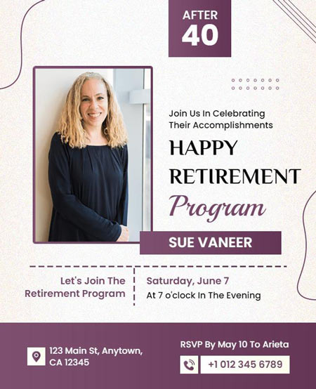 Frame Retirement Program Flyer