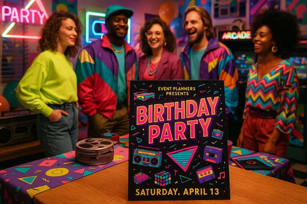 Retro Birthday Themes
