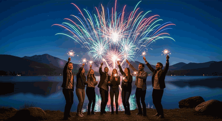 River-side New Year Party