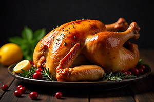 Roasted Turkey Hero Shot Image