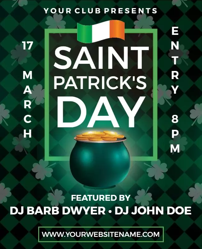 Saint Patrick’s Day Celebration Flyer