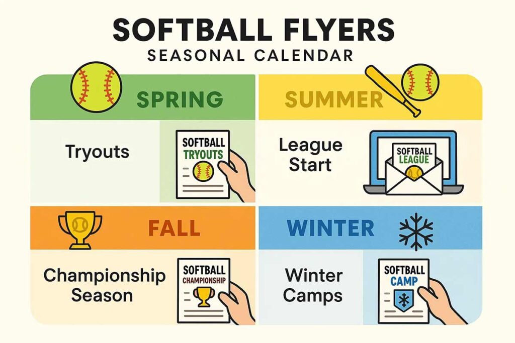 Seasonal Distribution Calendar Showing Optimal Timing