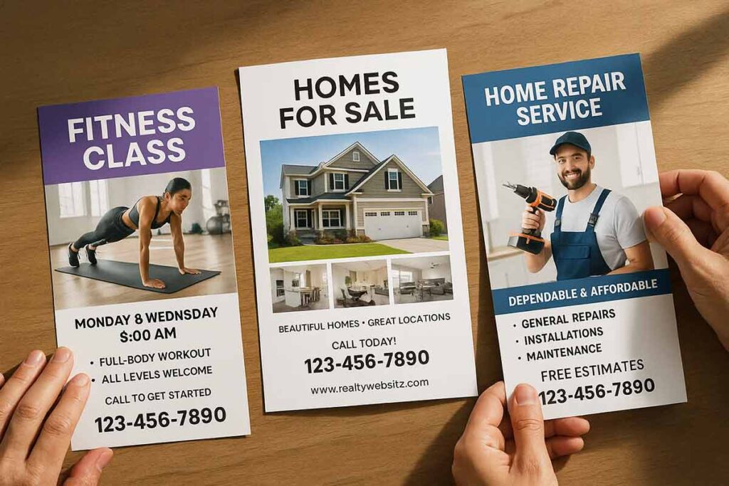 service business flyer examples
