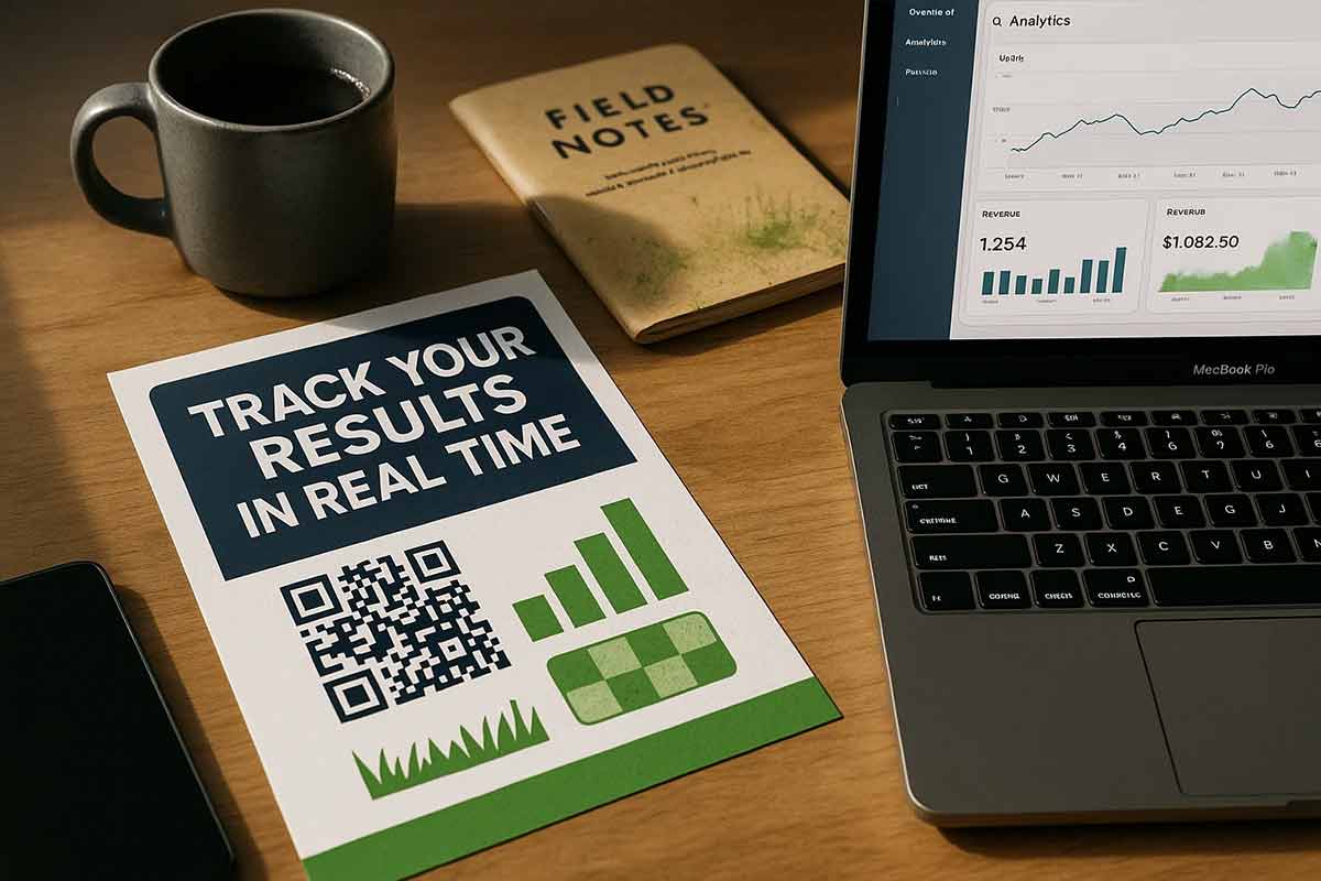 Lawn Care Tracking Flyers for Modern Service Providers