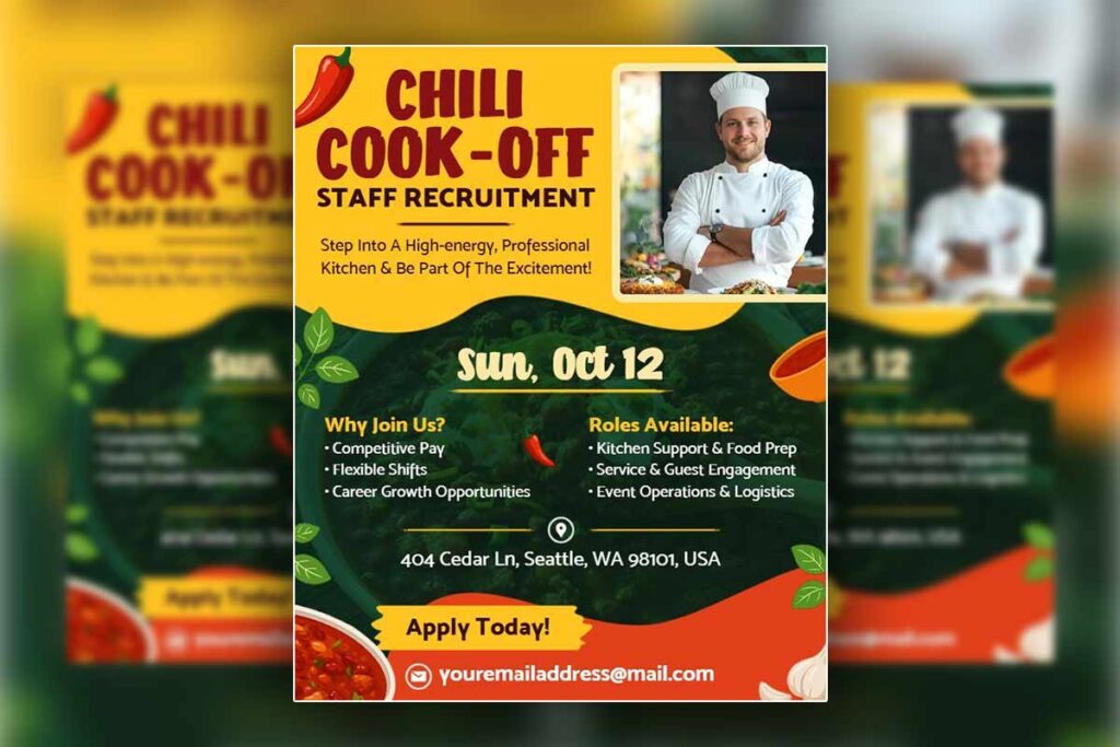 Showcasing Career Growth Opportunities Through Event-based Kitchen Work