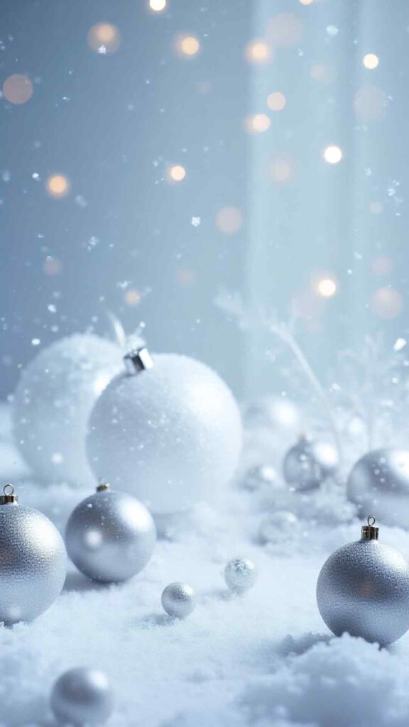 Silver And Ice Crystal Sophistication Wallpaper