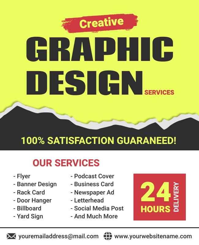 Social Graphic Service Flyer Template