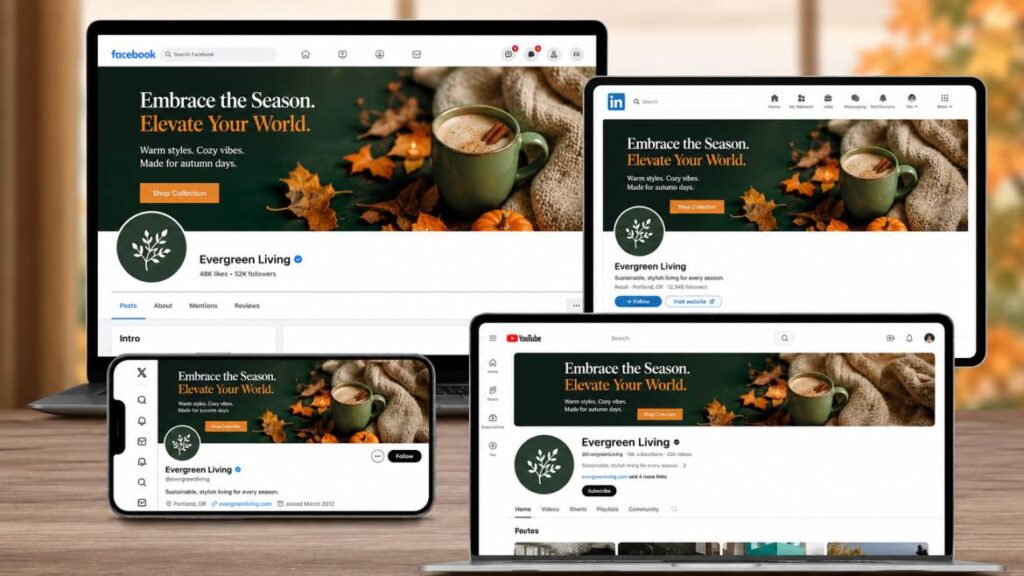 social media banners