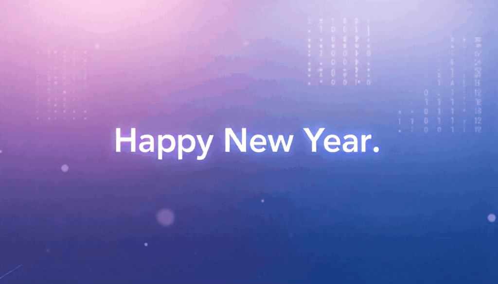 soft gradient typography design
