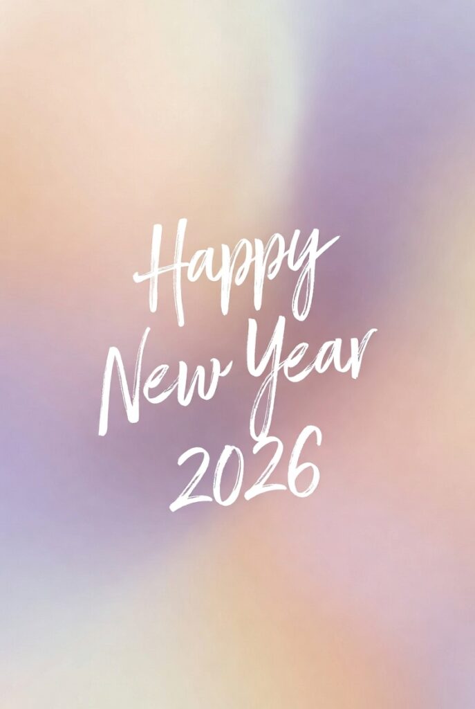 soft pastel gradient with elegant text