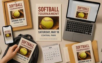 Softball Flyer Promotion Strategy