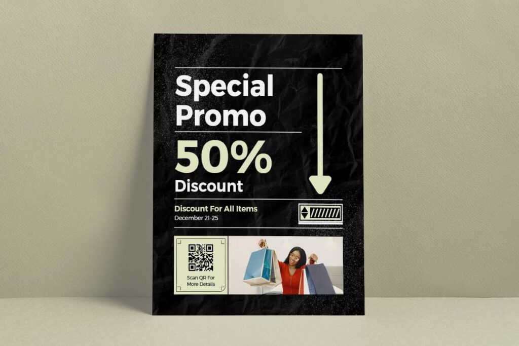 Special Promotional Discount Flyer Template
