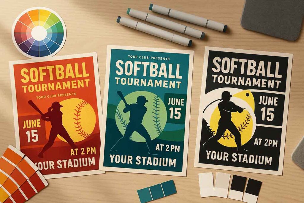 Color psychology wheel for sports marketing
