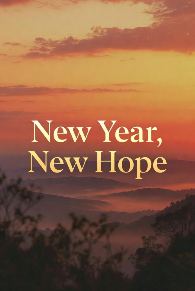 sunset hills new year, new hope