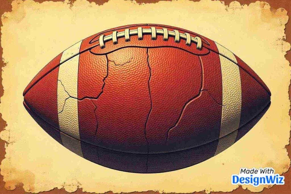 super bowl image in vintage and worn texture