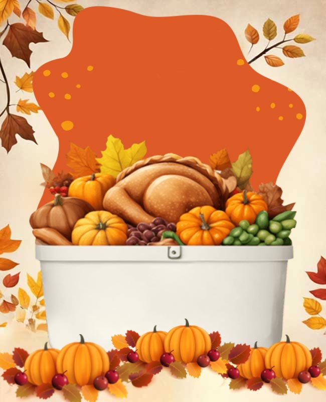 Thanksgiving Food Donation Drive Template