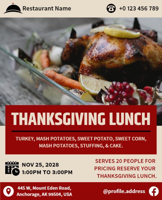 Event Thanksgiving Posters