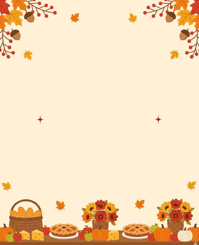 Thanksgiving Market Event Template