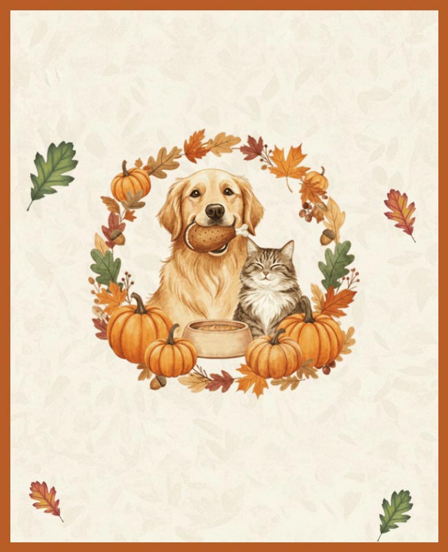 Thanksgiving Pet Care Services Template