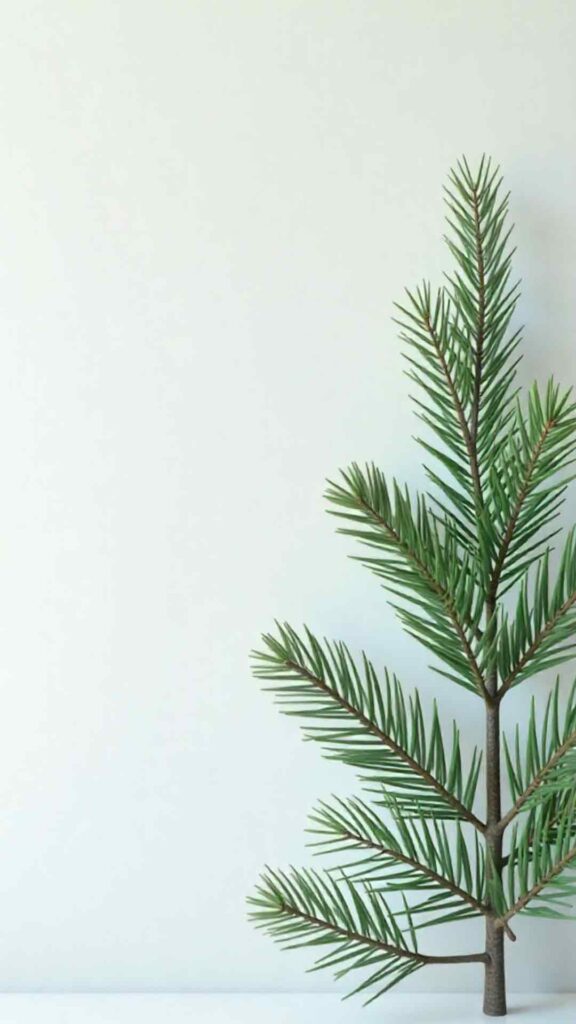Top Border Garland Style Background