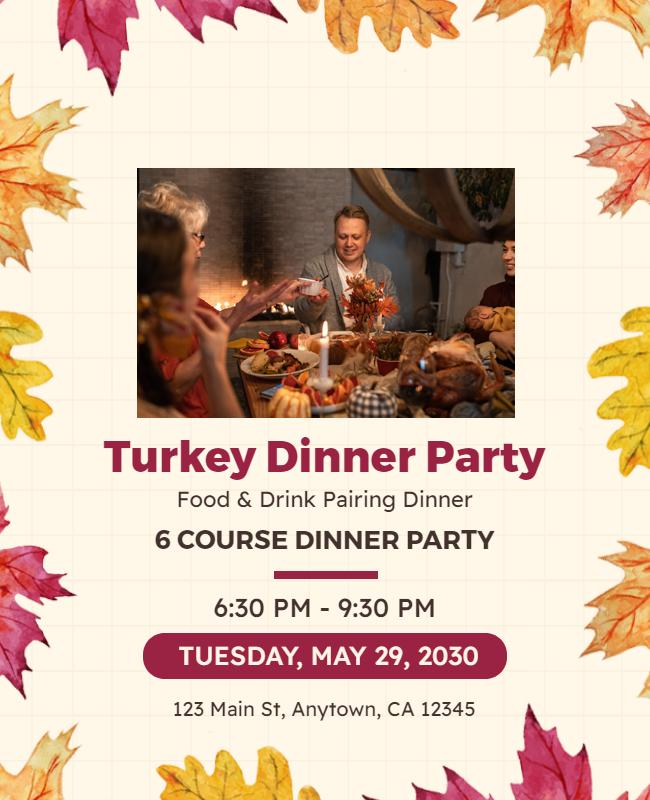 Restaurant Thanksgiving Posters
