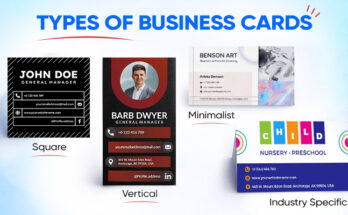 Types of Business Cards: 15 Popular Styles + Design Ideas & Examples