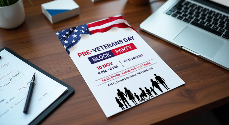 Veterans Day Flyer Design for Professional Results
