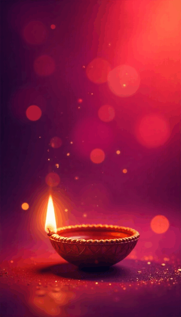 Vibrant Diwali Whatsapp Status Background