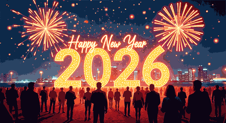 Free 50+ Happy New Year 2026 Images & Pictures | DesignWiz