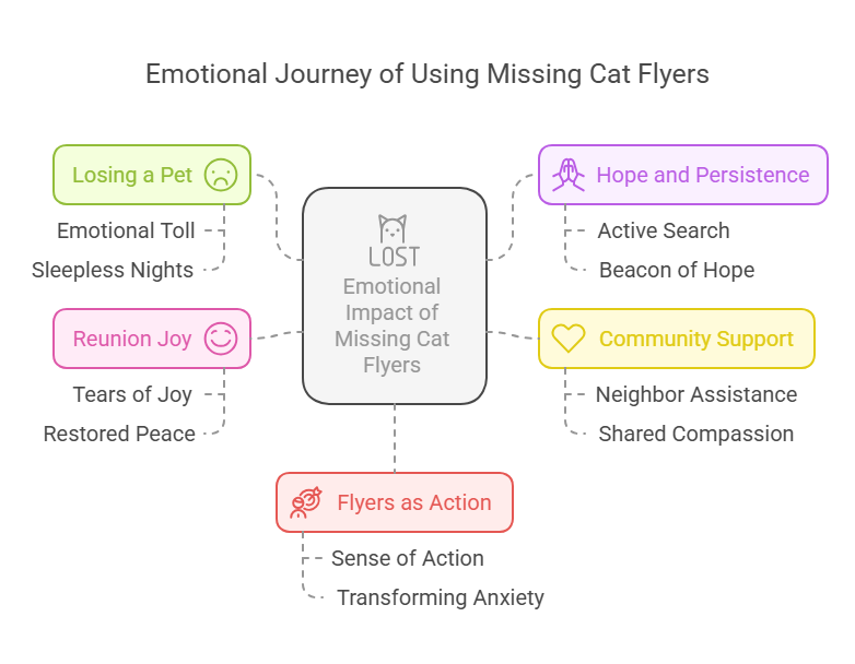 Missing Cat Flyers create hope, engage the community, and help reunite lost pets with their owners