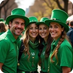 Wearing Green on St. Patrick's Day