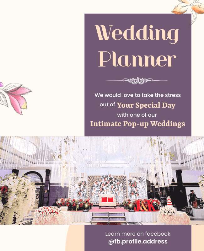 Wedding Planner Flyer Template