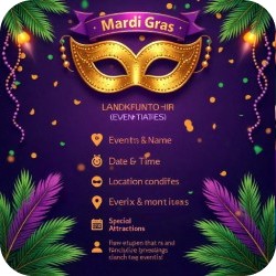 Key Details to Include for an Informative and Engaging Mardi Gras Design