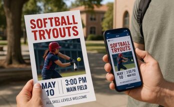 Where and How to Distribute Your Softball Flyer for Maximum Sign-Ups