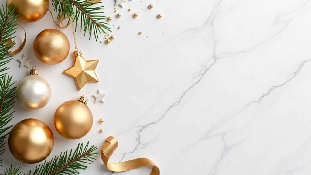White And Gold Minimal Elegance Wallpaper