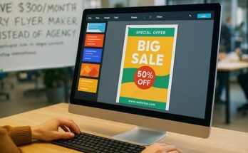 why a flyer maker is a cost-saving tool for small businesses