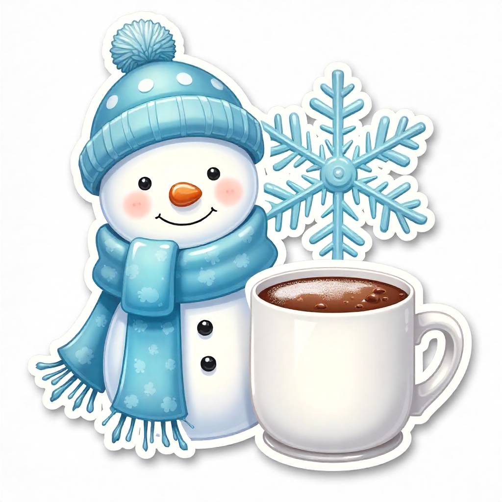 Cozy Winter Sticker
