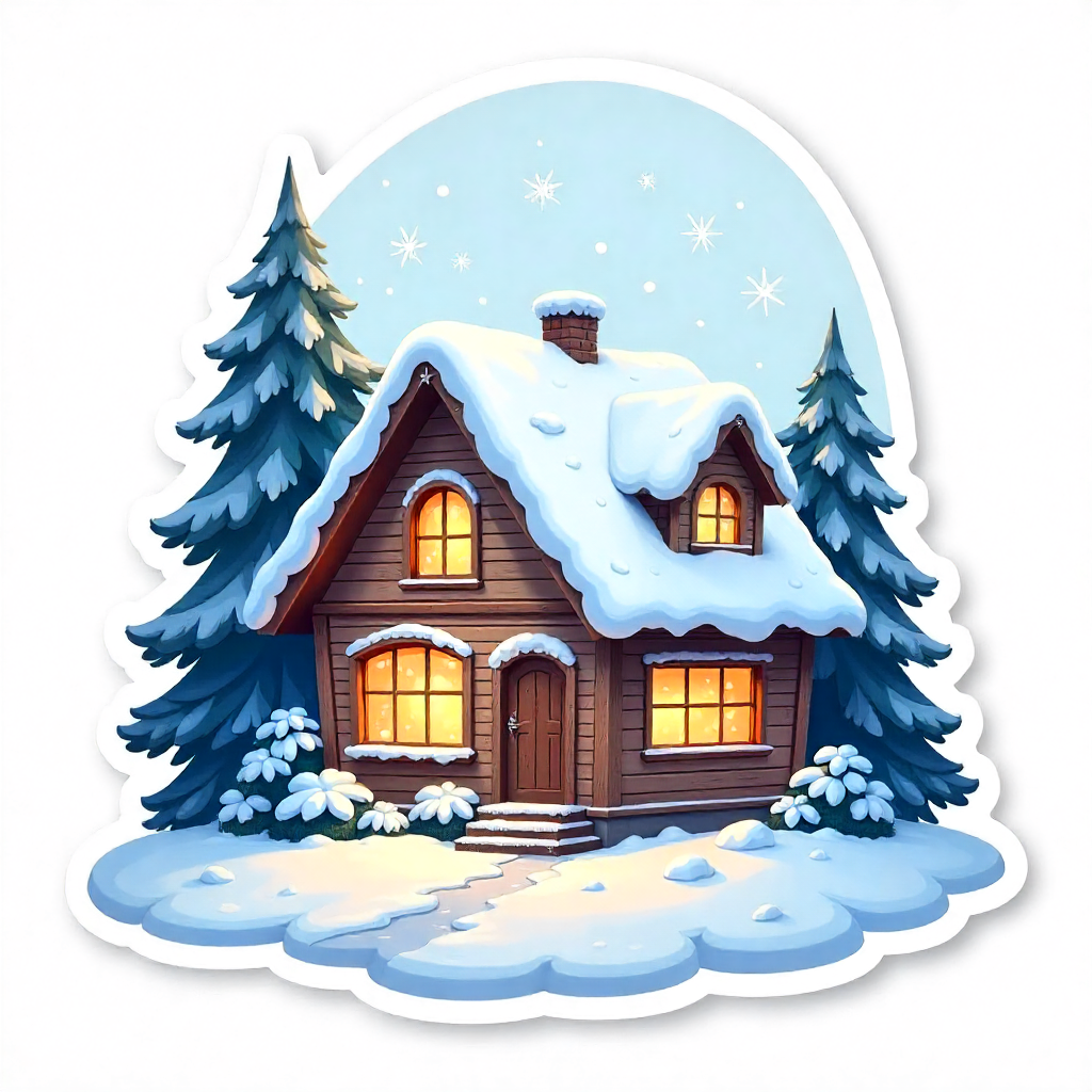 Winter Element Sticker